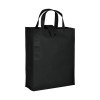 Shopper pliable avec soufflet en TNT 80g/m2, manches courtes