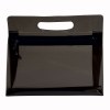 Trousse de toilette en PVC transparente avec fermeture éclair et poignée (20,5x25x7,5 cm)