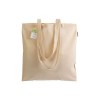 Shopper en coton organique 140g/m2, anses longues