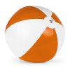 Balle de plage gonfiable en PVC bicolore, diamère 28 cm