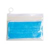 Pochette refermable en PVC (18,6x14,2 cm) pour masques chirurgicaux et pour 18424
