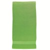 Serviette en éponge de coton 100% (300gr/m2) avec bande de couleur en polyester imprimable