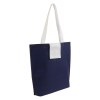 Sac shopper pliable en TNT 80g/m2 avec anses longues