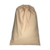 Sac en coton 120 g/m2 avec fermeture en cordon 50 x 75 cm