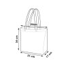 Sac shopper en polypropylène avec doubles anses (long et court)