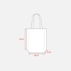 Sac shopping en coton organic, anses longueset souflet