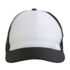 Chapeau en polyester, 5 panneaux, réglagé à velcro