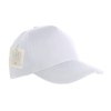 Casquette en RPET, 5 panneaux, fermeture en velcro
