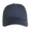 Casquette en RPET, 5 panneaux, fermeture en velcro