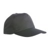 Casquette en RPET, 5 panneaux, fermeture en velcro