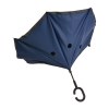 Parapluie réversible avec manche rond en  gommè