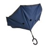 Parapluie réversible avec manche rond en  gommè