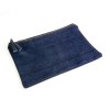Beauty case en coton DENIM 220 g/m2 (85% coton - 15% polyester) avec fermeture éclair