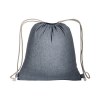 Sac à dos en coton recyclé effet mélange
