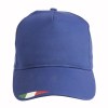 Casquette en polyester 5 panneaux avec impression tricolore
