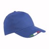 Casquette en polyester 5 panneaux avec impression tricolore