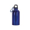 Gourde en aluminium avec mousqueton, 400 ml