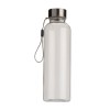 Gourde en tritan transparent avec bouchon en métal (500 ml). Sans BPA