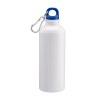 Gourde en aluminium avec mousqueton, 500 mL