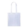Shopper en polycoton brillant 38x42 cm, anses longues