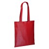 Shopper en polycoton brillant 38x42 cm, anses longues
