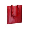Shopper en polycoton brillant 38x42 cm, anses longues