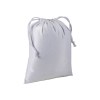 Pochon cadeau en polycoton brillant 150 g/m2, 25x30 cm