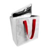 Sac isotherme en PP laminé 120 g/m2, anses colorées, fermeture éclair