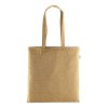 Shopper en coton recyclé 190 g/m2, anses longues, 38 X 42 cm