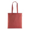 Shopper en coton recyclé 190 g/m2, anses longues, 38 X 42 cm