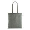 Shopper en coton recyclé 190 g/m2, anses longues, 38 X 42 cm