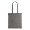 Shopper en coton recyclé 190 g/m2, anses longues, 38 X 42 cm