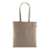 Shopper en coton recyclé 190 g/m2, anses longues, 38 X 42 cm