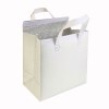 Sac isotherme en TNT laminé 100g/m2, fermeture velcro,