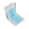 Etui porte-masque en PP avec traitement anti-bactérienne. ISO 22196