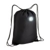 Sac-à-dos en polyester 300T avec lumière LED COB, angles renforcés