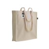 Shopper en Fairtrade® 140g/m2, anses longues et soufflet