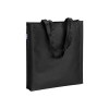 Tote-bag en R-pet 80 g/m2 avec soufllet et anses longues