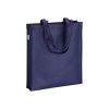 Tote-bag en R-pet 80 g/m2 avec soufllet et anses longues