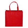 Tote-bag avec soufflet en R-pet   80g/m2, anses longues