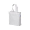 Tote-bag mini en R-pet 80 g/m2 avec soufflet, anses courtes