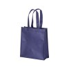 Tote-bag mini en R-pet 80 g/m2 avec soufflet, anses courtes