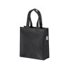 Tote-bag mini en R-pet 80 g/m2 avec soufflet, anses courtes