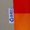 Tote-bag arc-en-ciel en R-pet 80 g/m2 anses longues