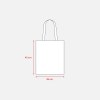 Tote-bag en fibre de bambou 135 g/m2, anses longues