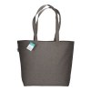 Tote-bag avec soufflet en coton recyclé 190 g/m2, anses longues