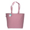 Tote-bag avec soufflet en coton recyclé 190 g/m2, anses longues