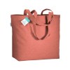 Tote-bag avec soufflet en coton recyclé 190 g/m2, anses longues