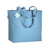 Tote-bag avec soufflet en coton recyclé 190 g/m2, anses longues