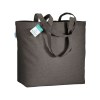 Tote-bag avec soufflet en coton recyclé 190 g/m2, anses longues